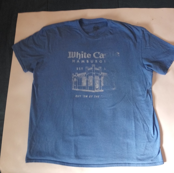 White Castle Hamburgers Buy Em By The sack Tee - Picture 3 of 6